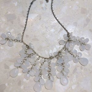 White Jewel Necklace